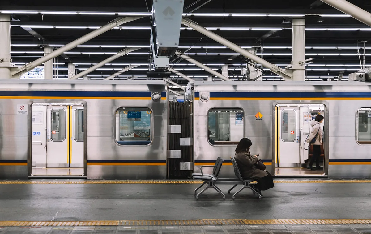 Namba station osaka in Koyasan, Japan