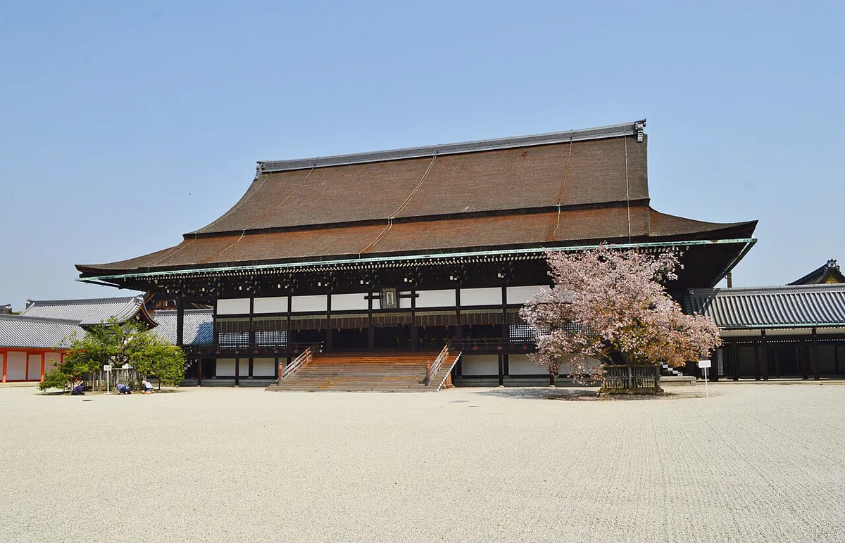 Shishinden hall at the Kyoto Imperial Palace, Japan — 2