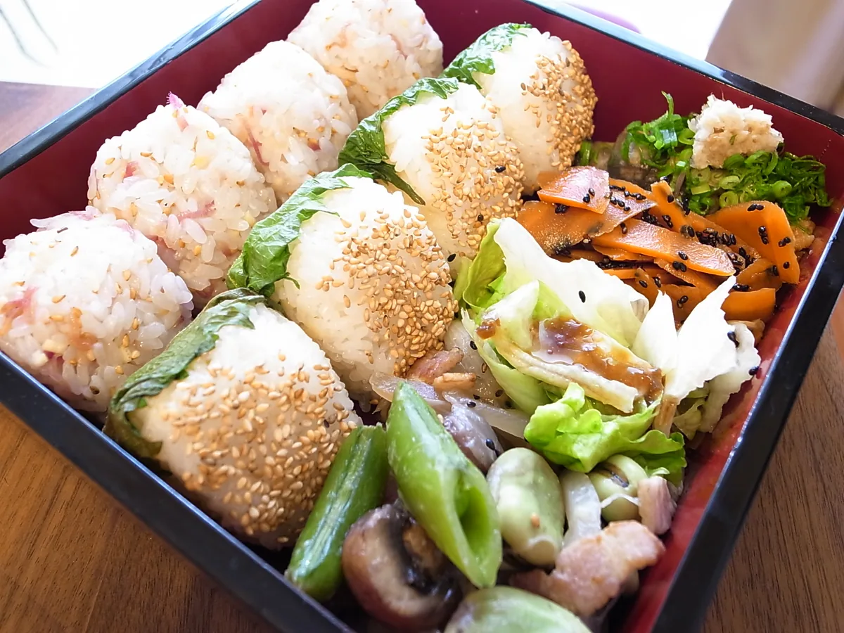 Bento for sake party