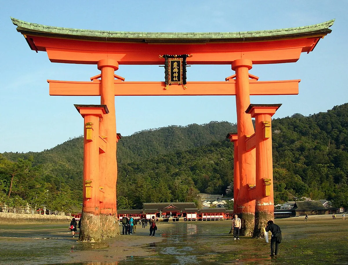 Torii and Itsukushima Shrine — 2