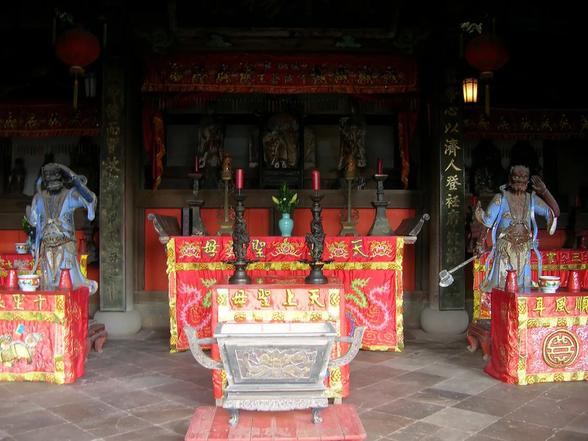 Sofukuji Temple with its vibrant Chinese Ming Dynasty architecture in Nagasaki, Japan