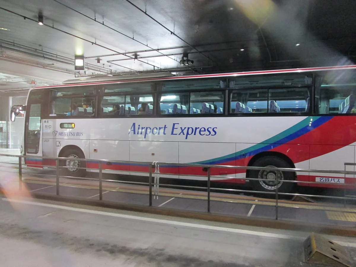 Centrair Limousine Bus in Nagoya, Japan