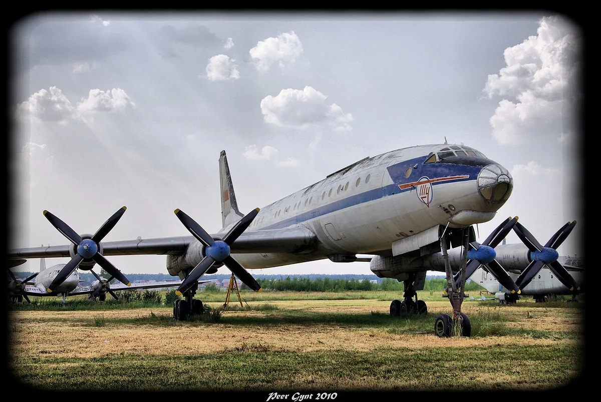 Long Range Soviet Airliner Tu-114 — 2