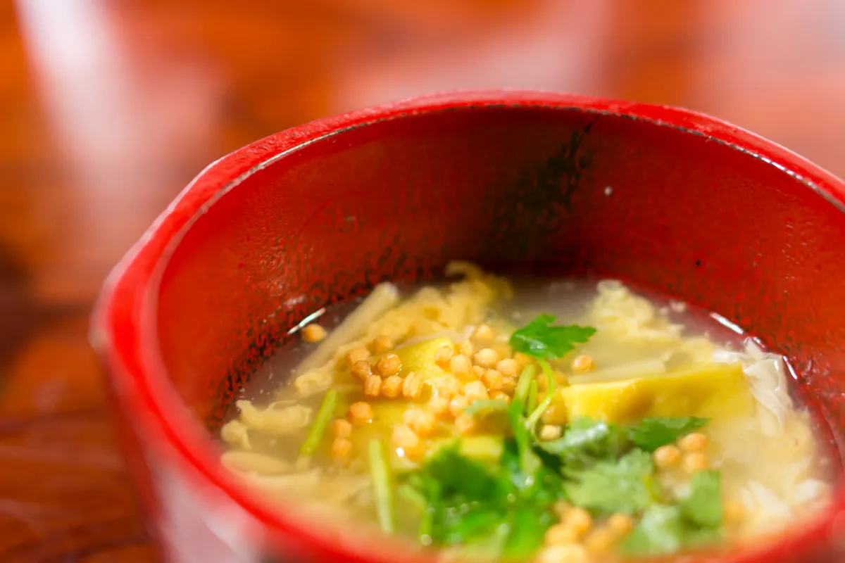 yuba tofu skin Japanese cuisine — nikko yuba food guide in Nikko, Japan