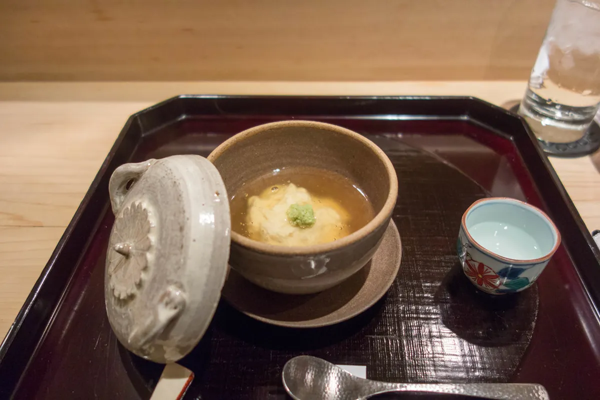 Japanese kaiseki yuba — nikko yuba food guide in Nikko, Japan