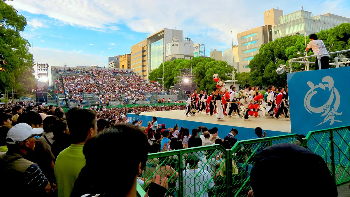 Main Stage of Nippon Domannaka Matsuri 2019 — 2