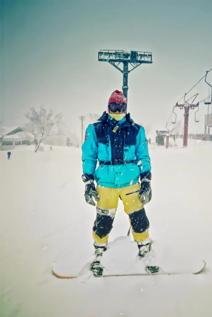 Fresh powder snow at Mount Yotei, Niseko Japan