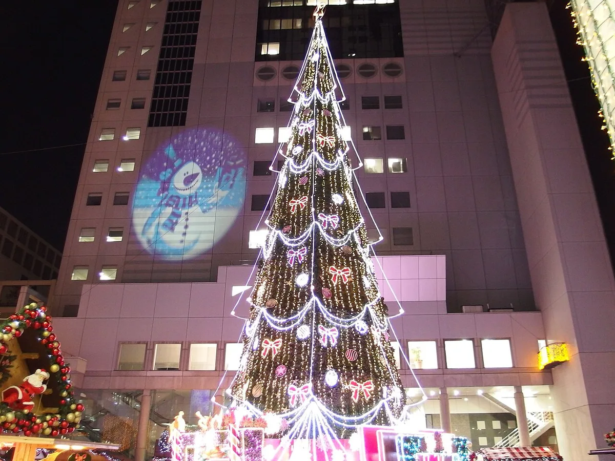 Shin Umeda City at Night in 201412 — 1