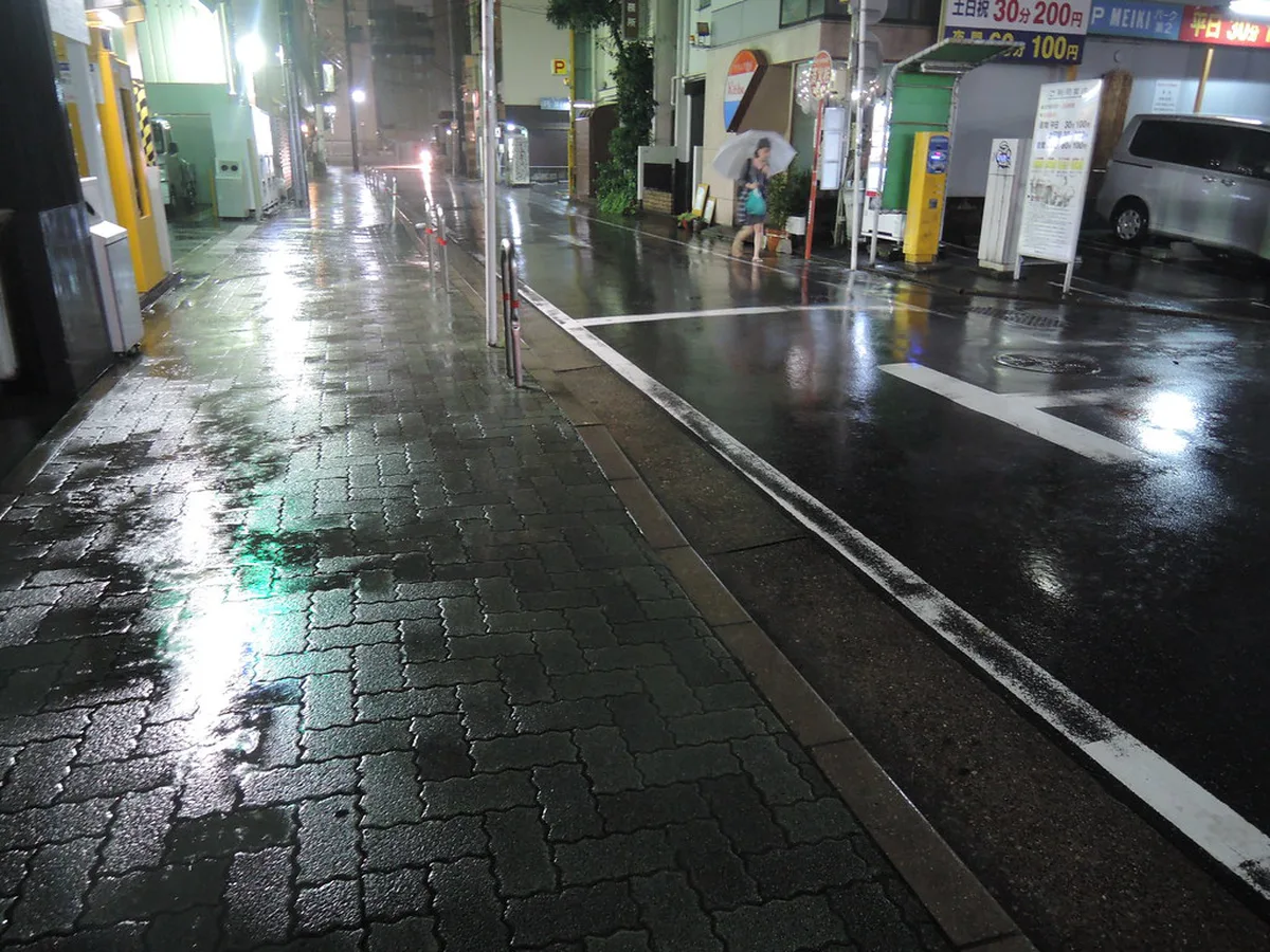 Castle Worth Rain in Nagoya, Japan
