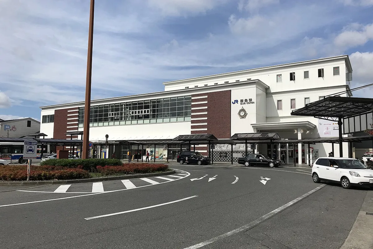 Sake tasting stalls along Sakagura-dori brewery street in Saijo, Japan — 2