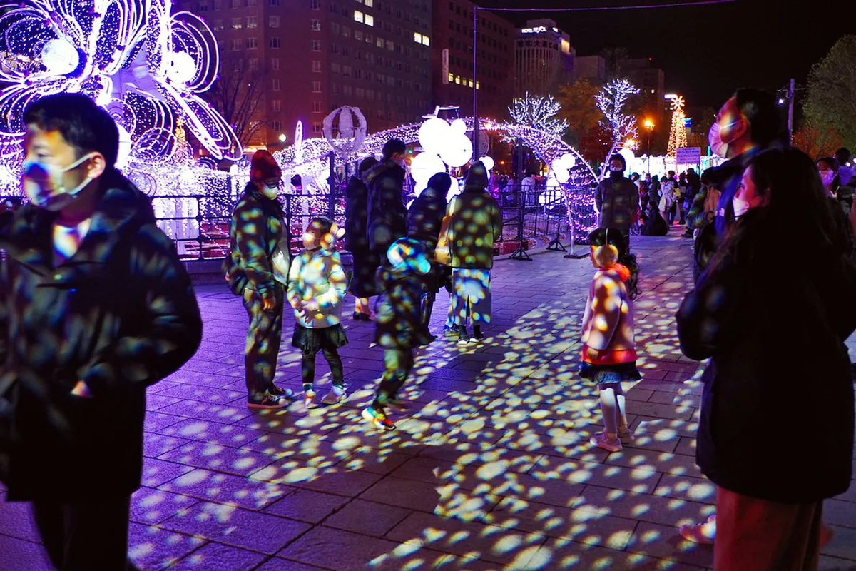 See the Illumination From Sapporo TV Tower