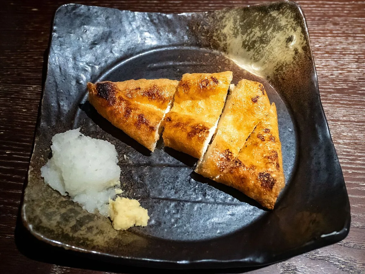 Sendai seri nabe hot pot filled with Japanese parsley — 1