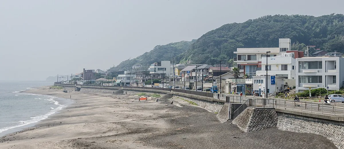 Shichirigahama Beach, Kamakura, Japan — 1