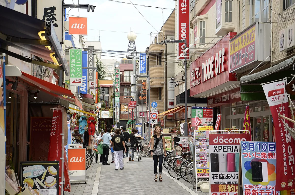 Vintage shops and lanes of Shimokitazawa, Tokyo, Japan — 1