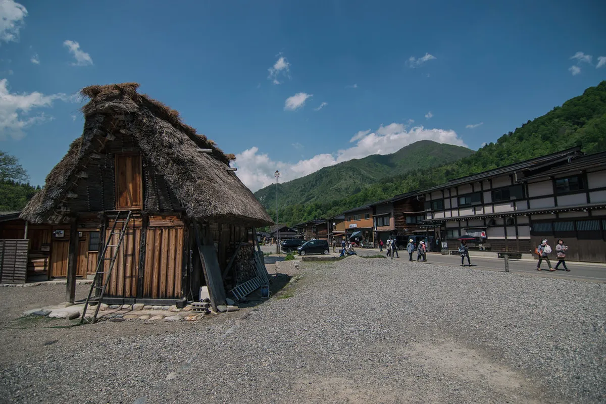 Mistakes That Ruin a Shirakawa-go Meal — a scene in Shirakawa-Go