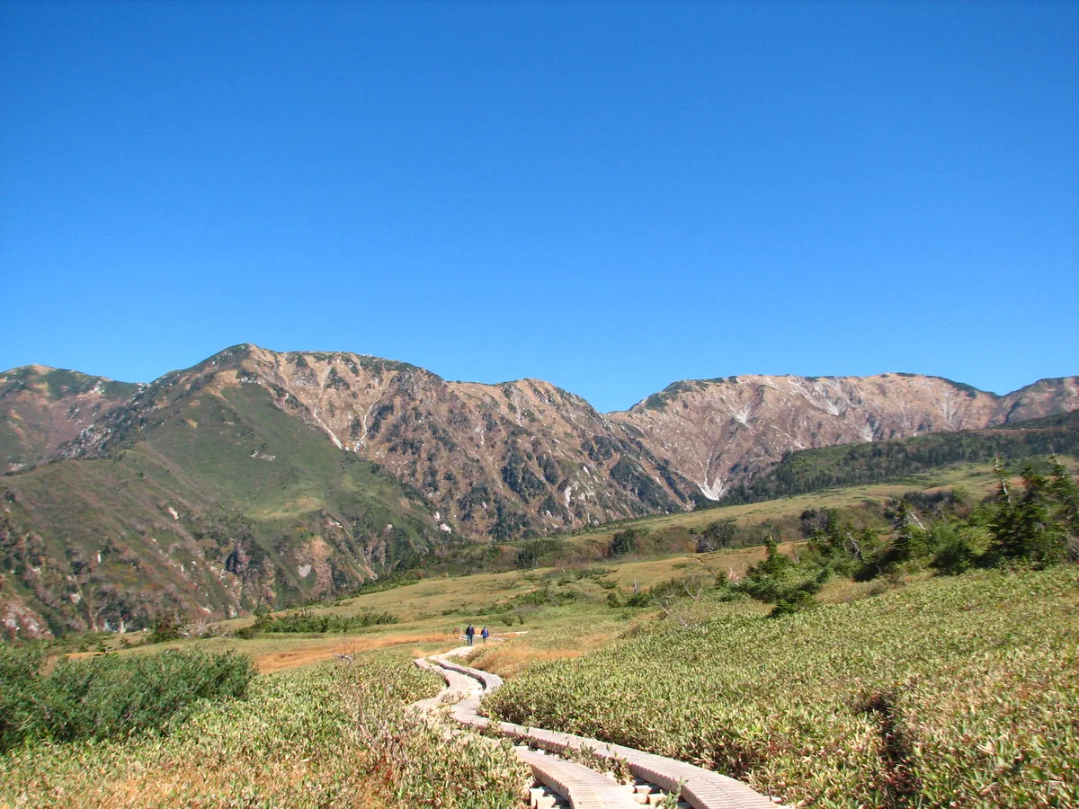 Tateyama mountain Japan, photographed along this Japanese food and travel route