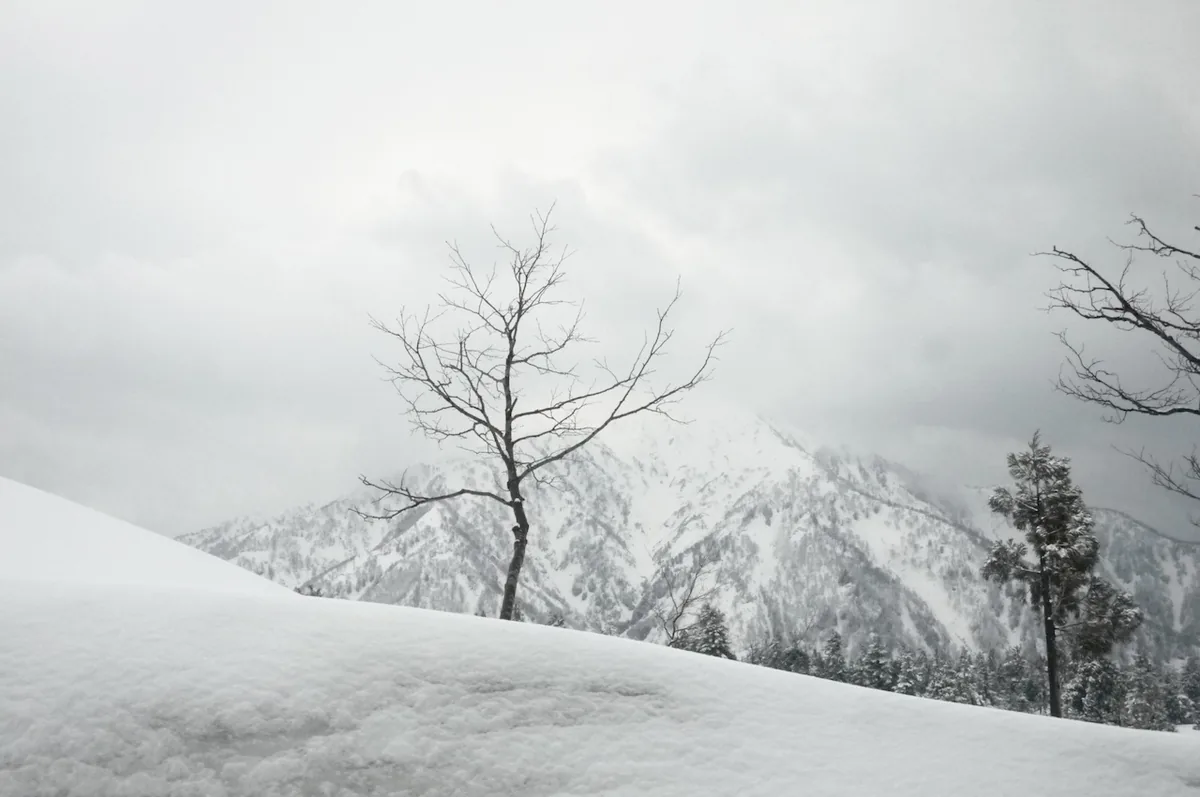 Tateyama mountain hut Japan, photographed along this Japanese food and travel route