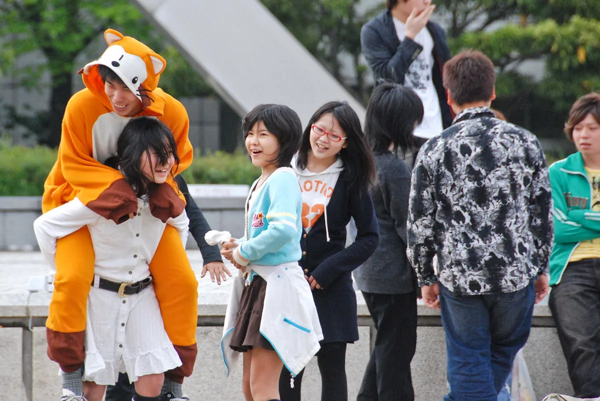 Kids in Nagoya, Japan