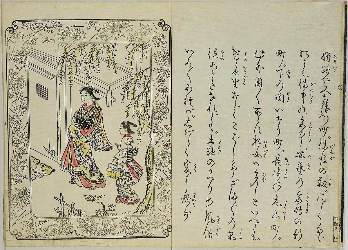 Hyakunin joro shina-sadame 百人女郎品定 (One Hundred Women Classified According to their Rank) (BM 1979 0305 0.70.2 11) — 2