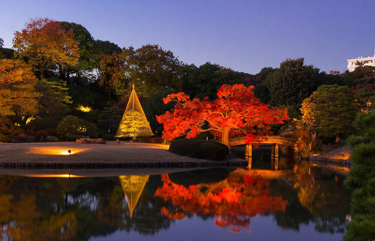 Rikugien at night 14 — 2