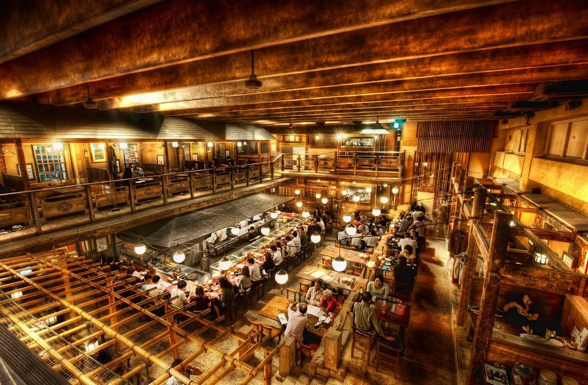 What to see and do inside — a scene in Tokyo