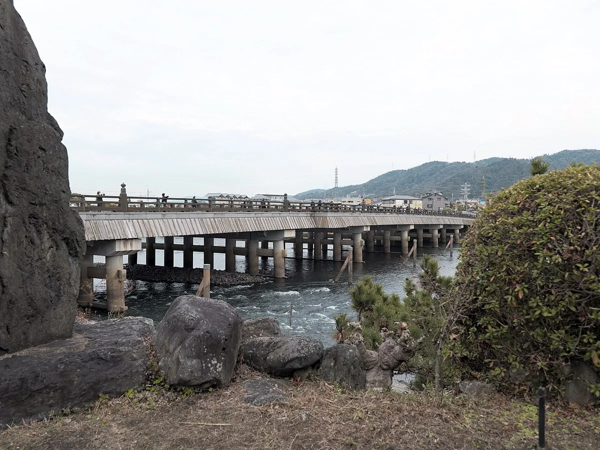 Uji half-day itinerary route — 2