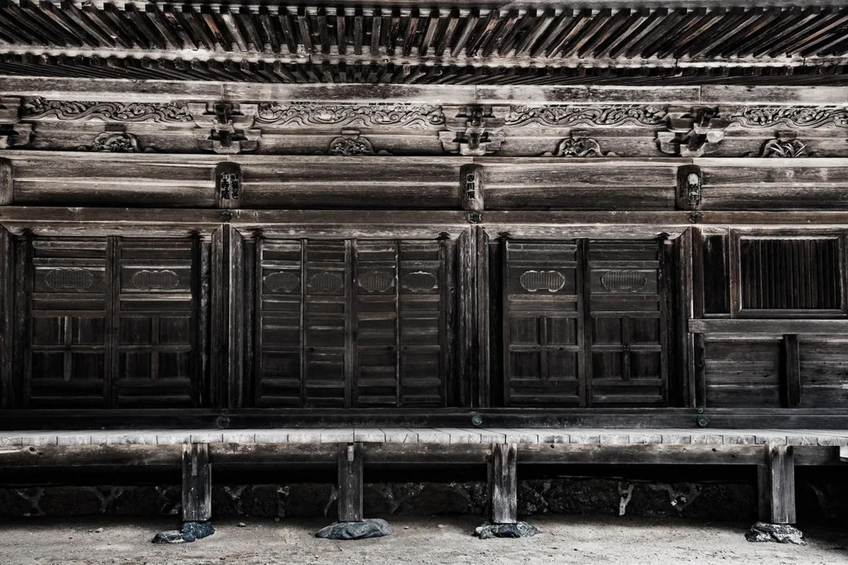 Getting to Koyasan and Getting Around — a scene in Koyasan