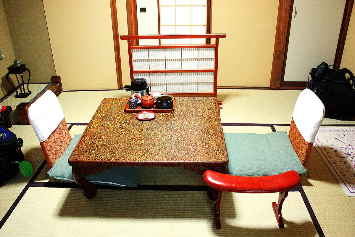 Traditional inn street in Takayama during festival season, Japan — 2