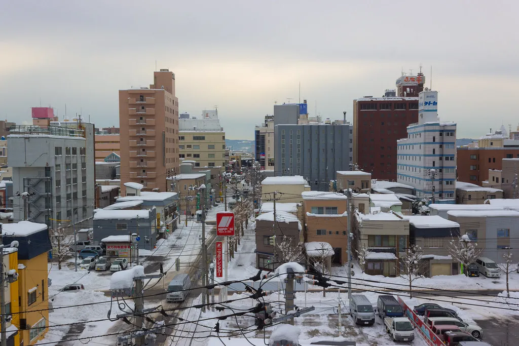 Aomori city waterfront — Aomori, Japan