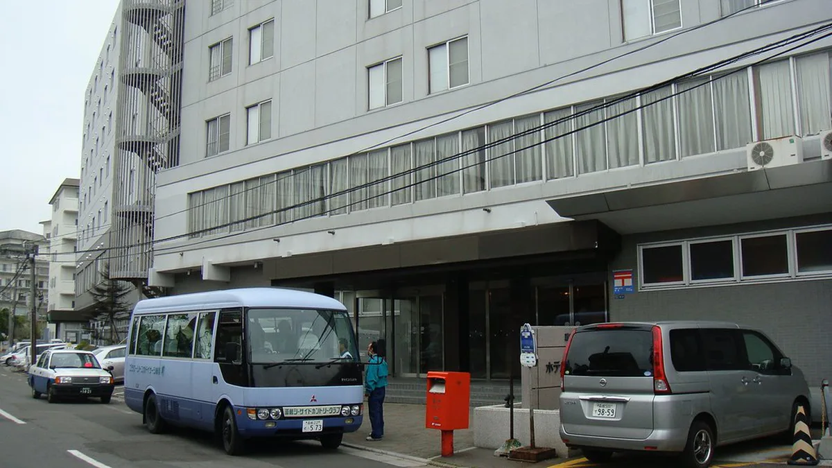 Yunokawa onsen in Hakodate, Hokkaido