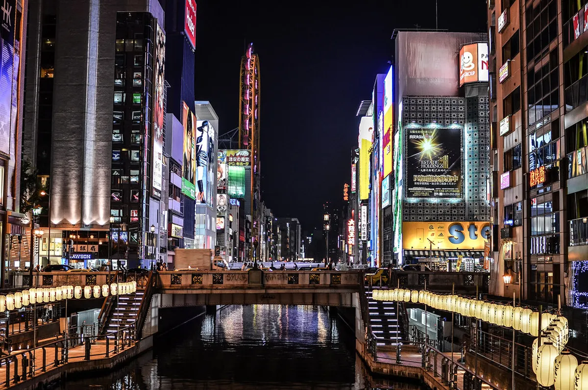 Osaka Namba night — where to stay in osaka in Osaka, Japan