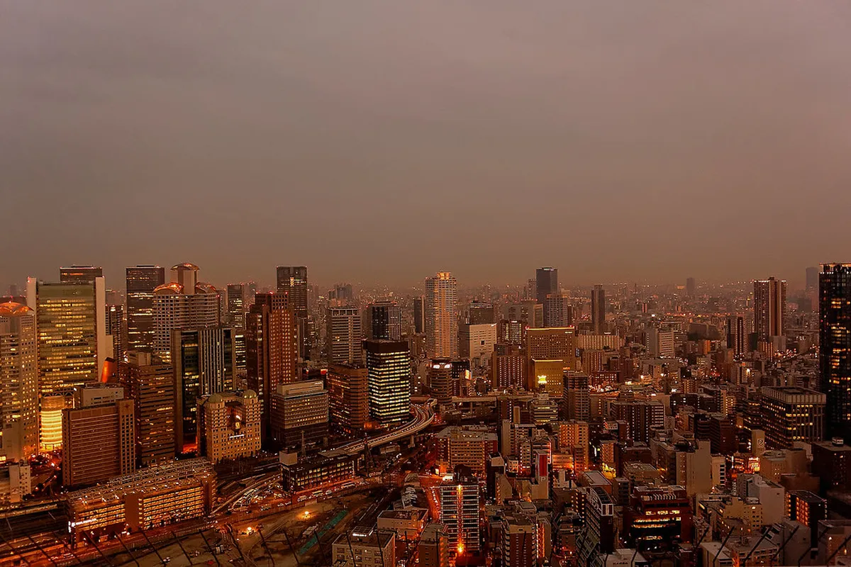 Umeda Osaka skyscraper — where to stay in osaka in Osaka, Japan