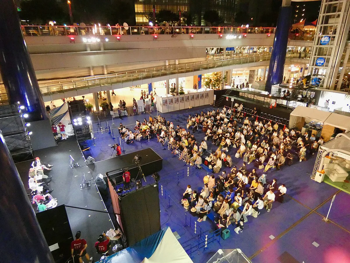 Cosplayers parade through the Osu shopping district during the World Cosplay Summit, Nagoya, Japan — 1
