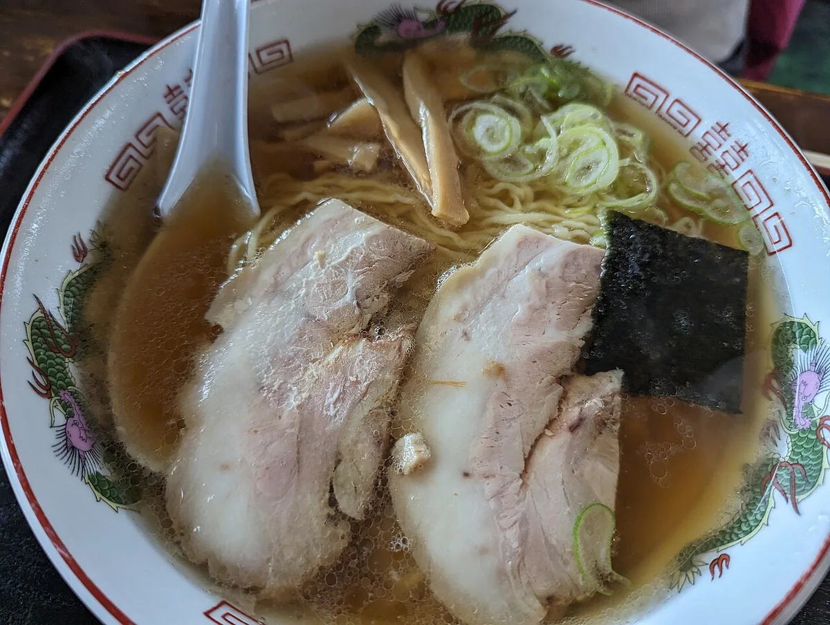 Bowl of chilled ramen in Yamagata city — 2