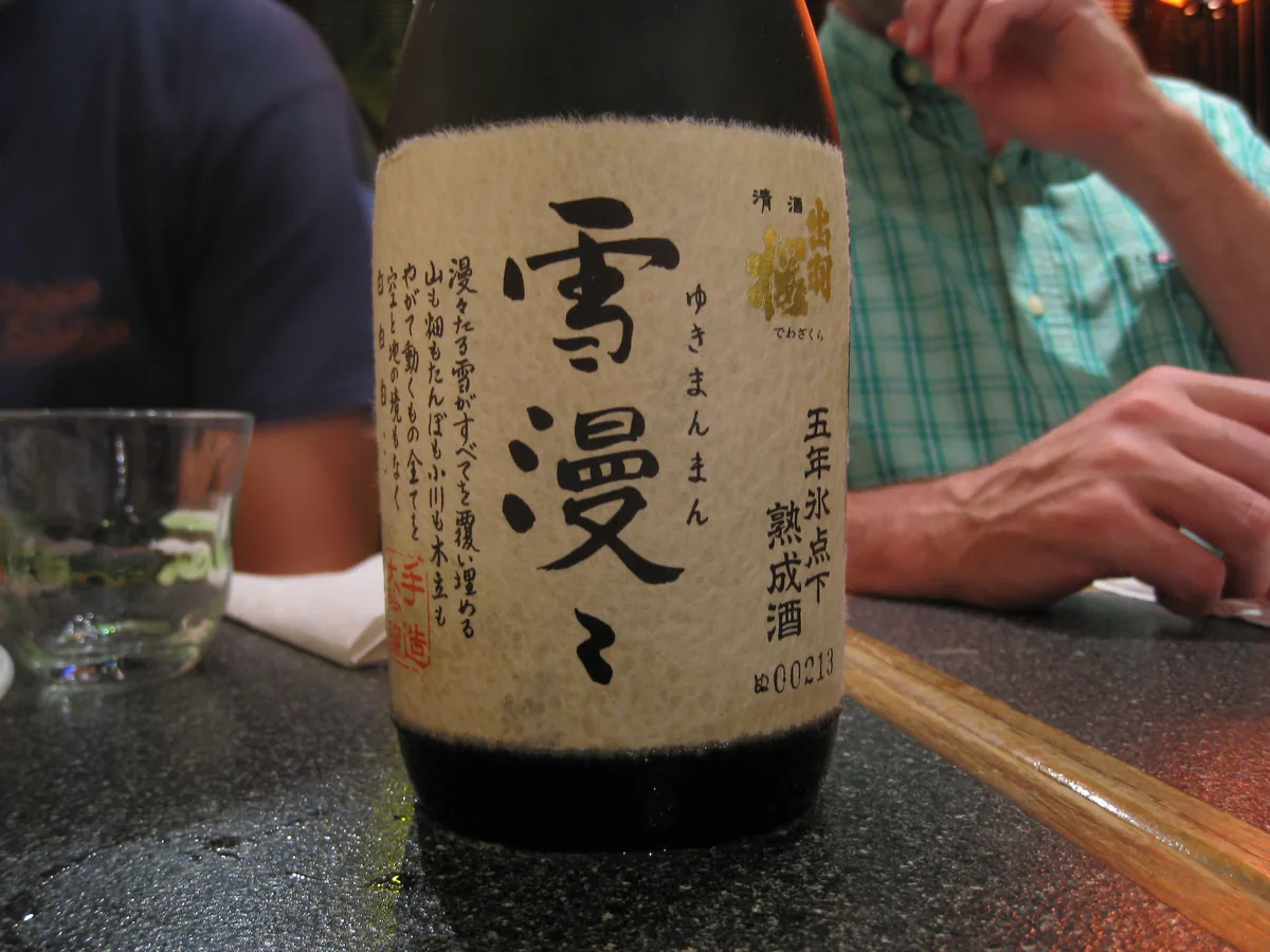 Snow country sake