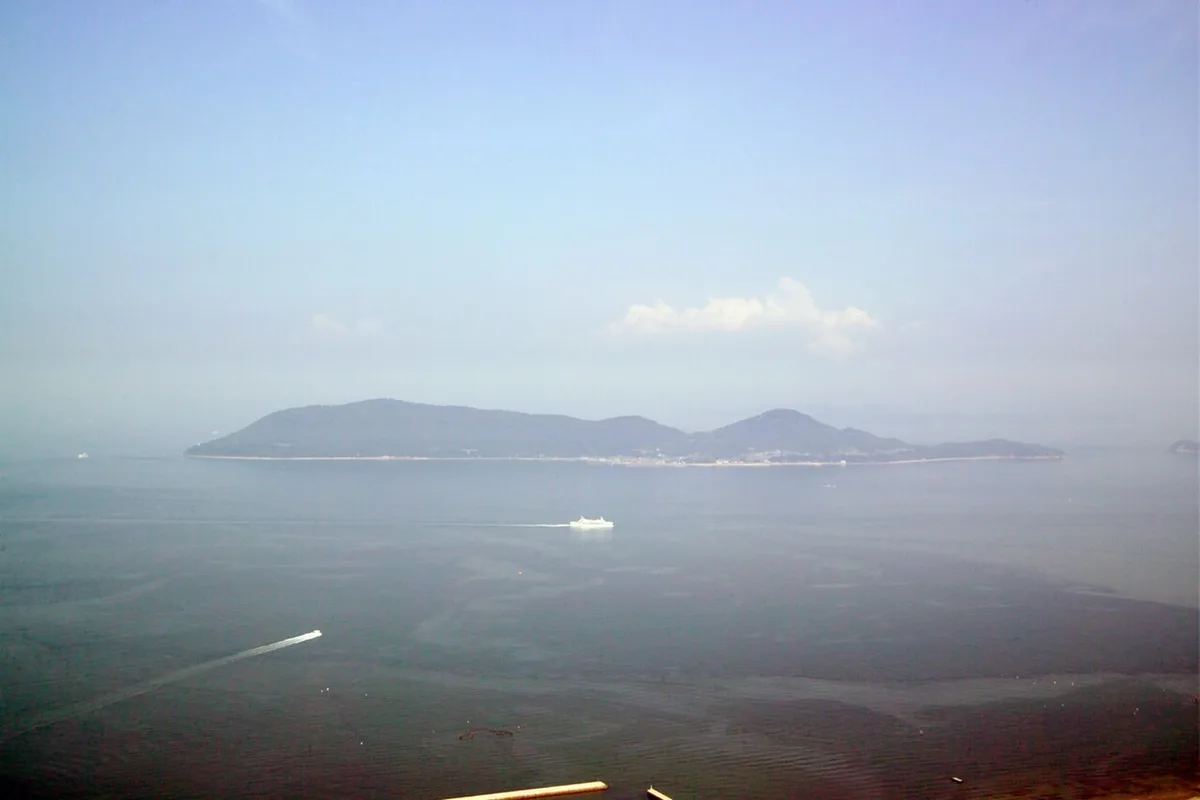 View over the Seto Inland Sea from the Yashima plateau — 2