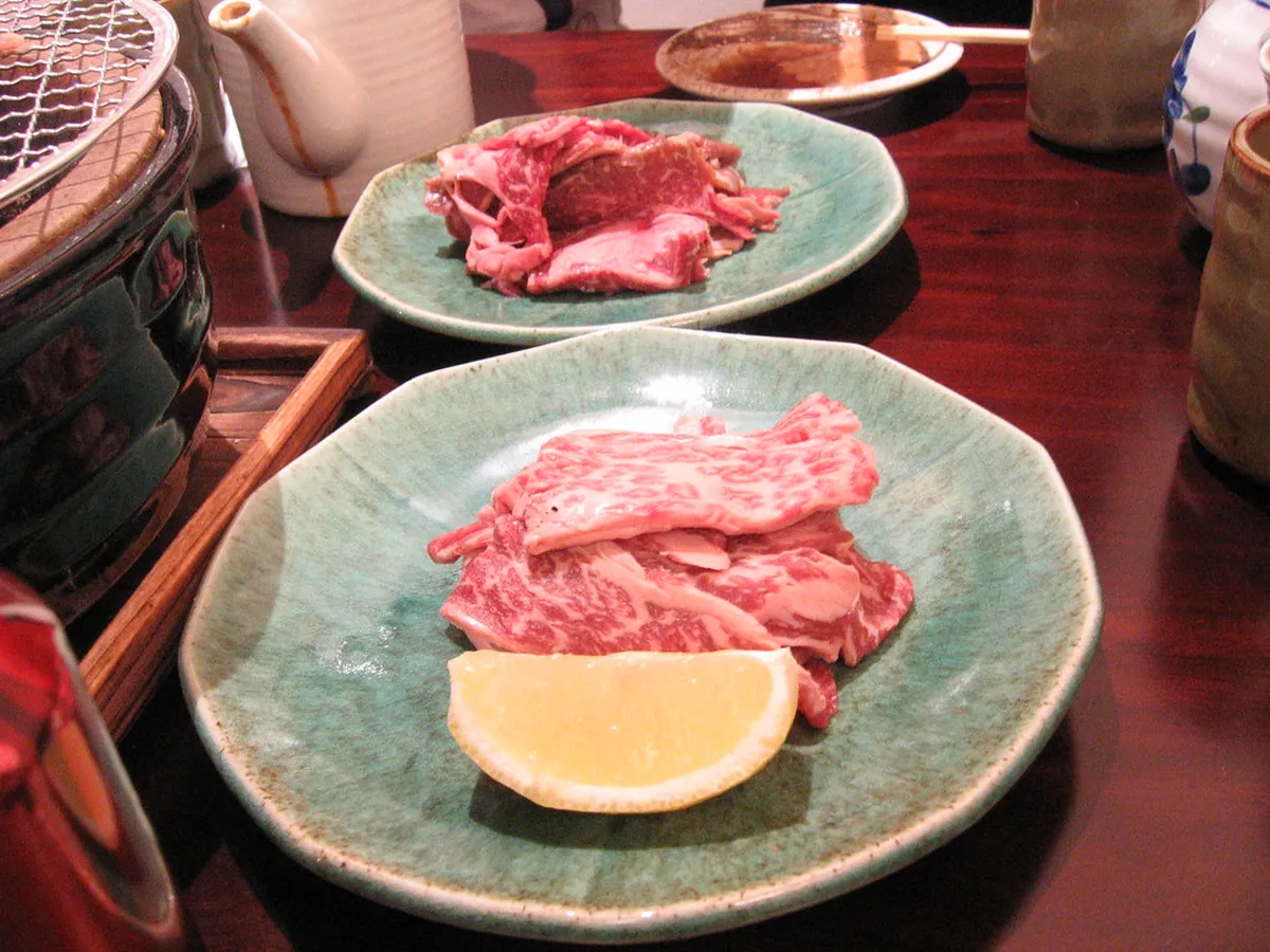 Wagyu beef grilled to perfection with rich marbling, representing the premium Bungo beef specialty of Oita Japan